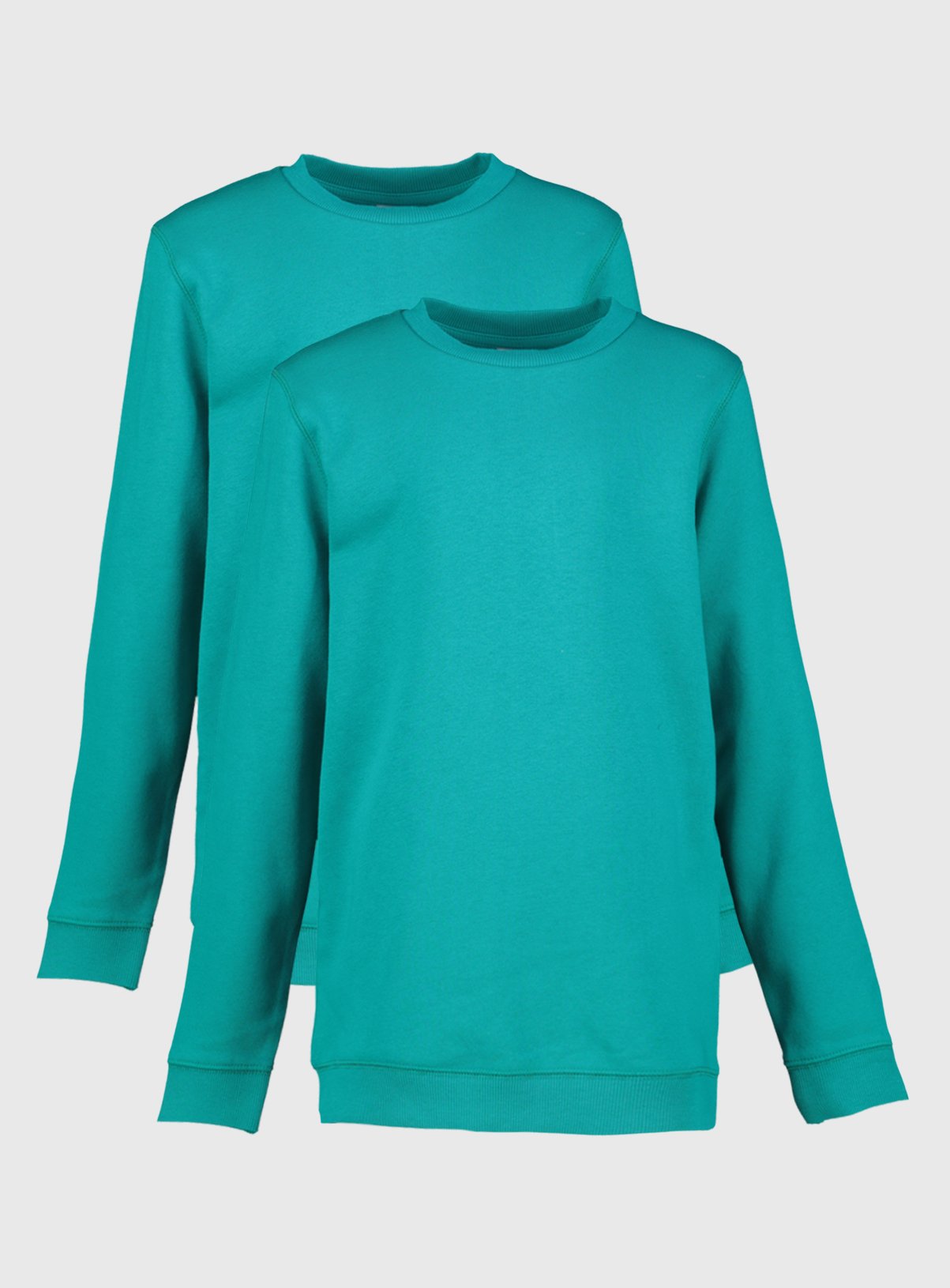 black round neck school jumper