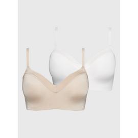 Nude & Ivory Non Wired T-Shirt Bra 2 Pack