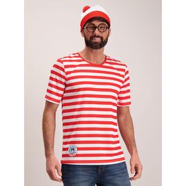 Where's Wally Red & White Costume Set