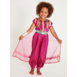 Buy Disney Aladdin Princess Jasmine Pink Costume 7 8 Years Kids Fancy Dress Costumes Argos