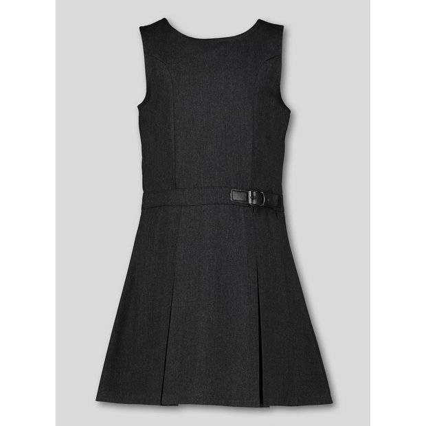 Buy Grey Buckle Detail Pinafore 3 years School dresses Tu