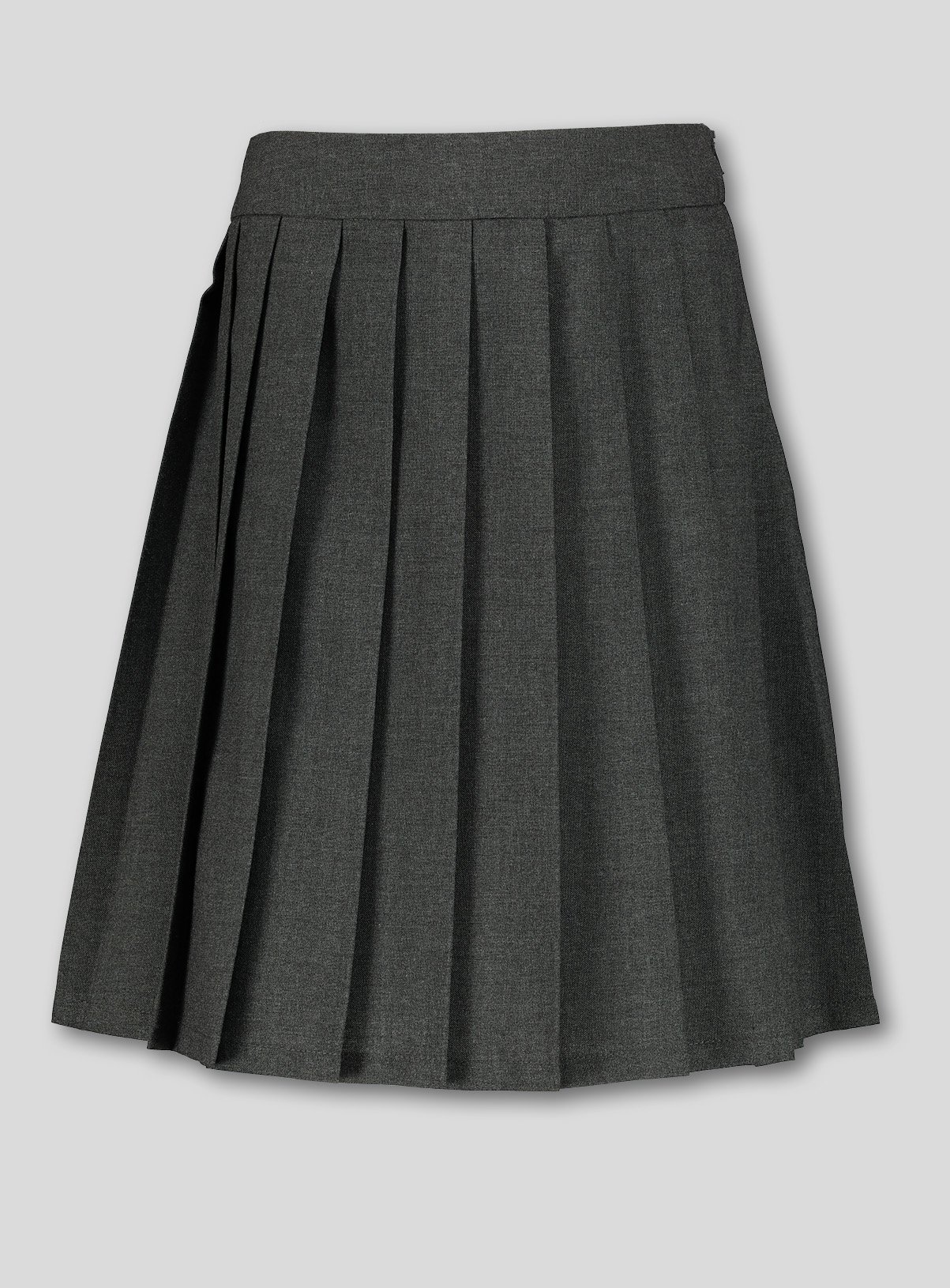 Black Permanent Pleat Skirt