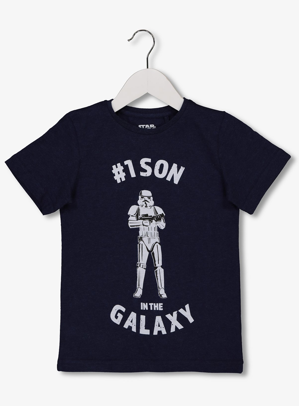 Boy S Tops Argos - disney star wars mini me navy t shirt