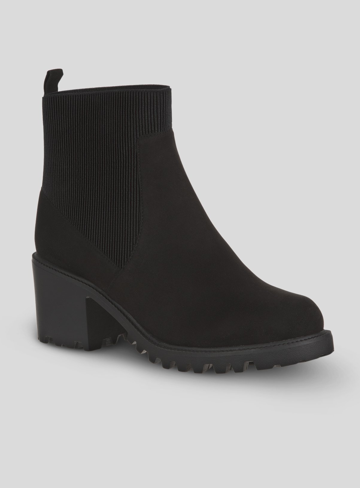 ladies black chelsea ankle boots