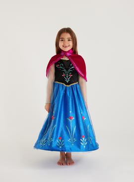 Disney Frozen Blue Anna Costume - 5-6 years