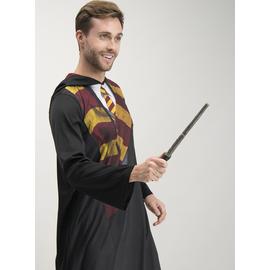 Harry Potter Black Gryffindor Robe & Wand
