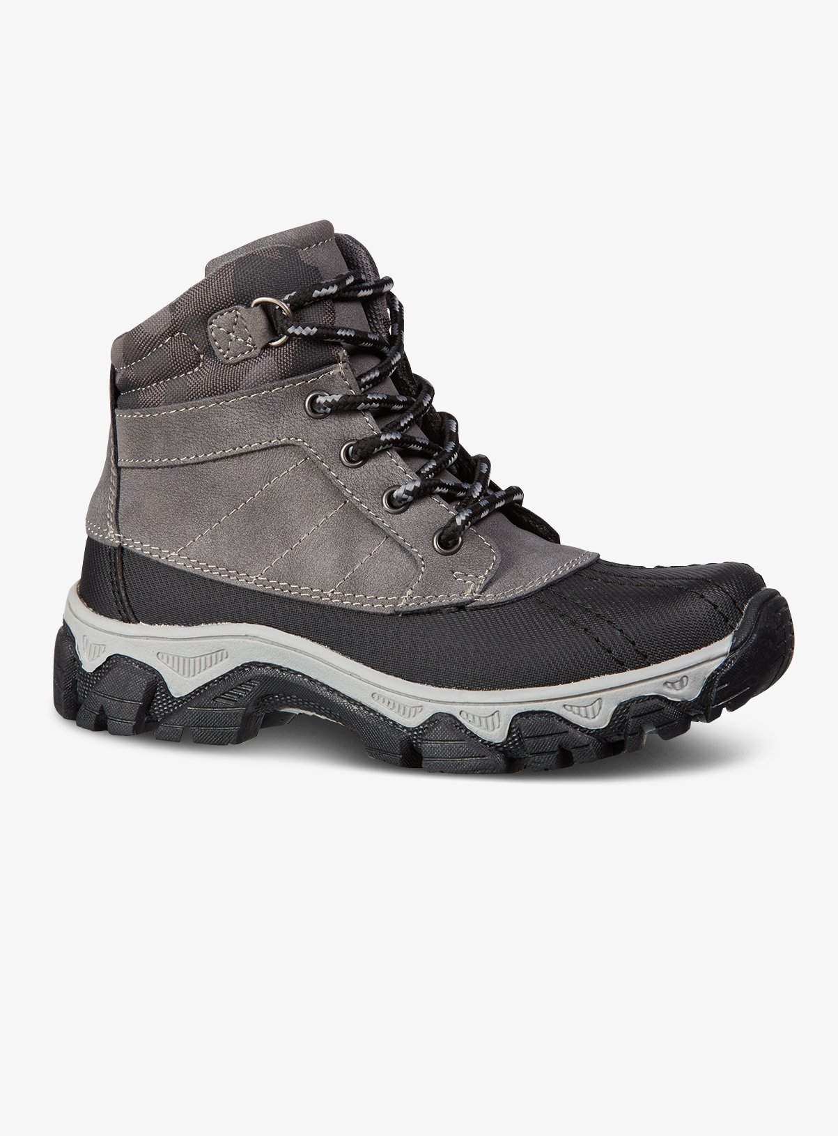 kids black duck boots