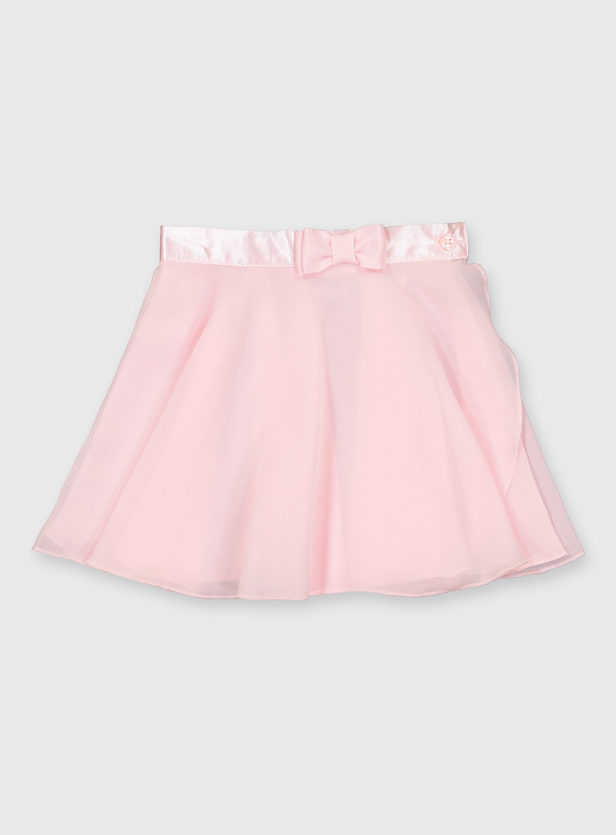 Pink Bow Detail Ballet Skirt 9 years