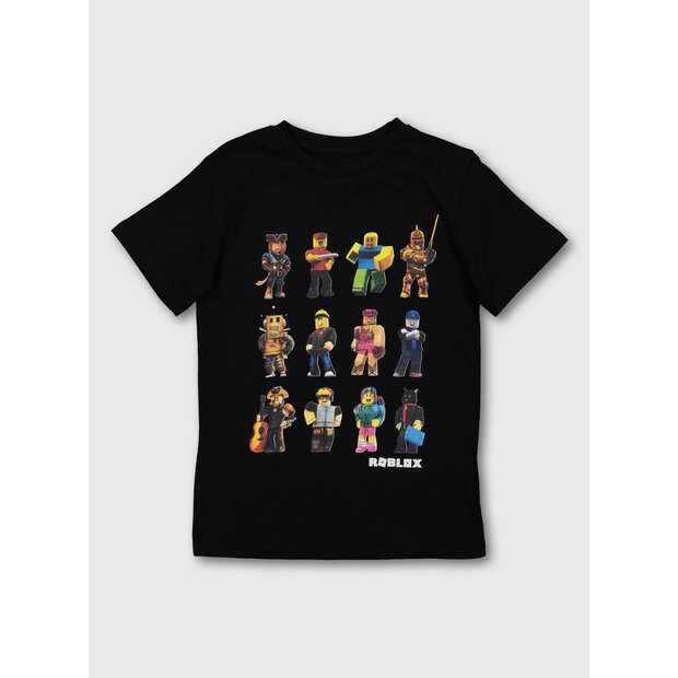 Buy Roblox Black Short Sleeve T Shirt 5 Years T Shirts Argos - Free