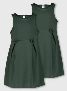 Jersey School Pinafore 2 Pack 