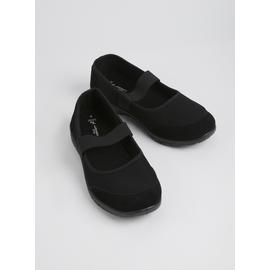 Sole Comfort Black Ballerina Shoes