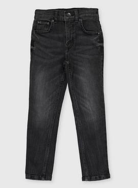 Black Wash Regular Fit Jeans