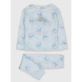 Disney Frozen Blue Fleece Pyjamas