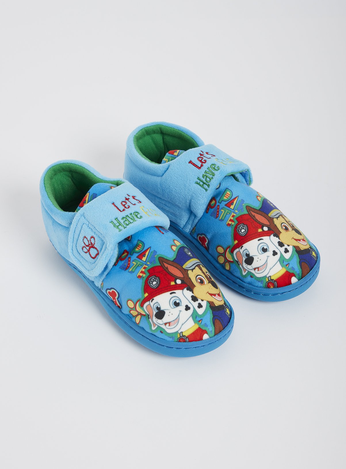 paw patrol slippers size 13