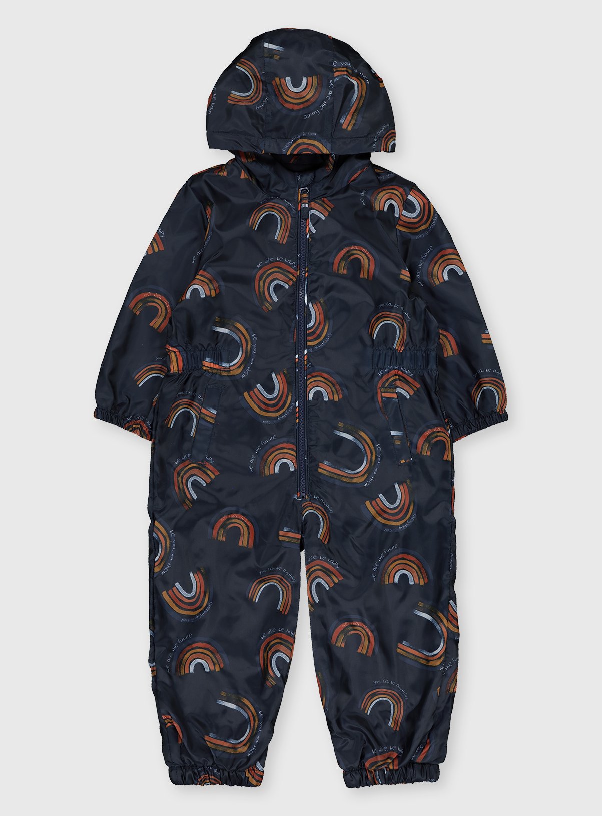 trench coat with detachable liner & hood