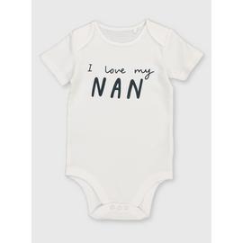 White 'I Love My Nan' Bodysuit