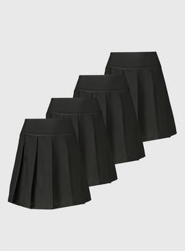 Navy Pleated Skirt 4 Pack 