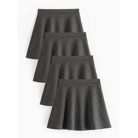 Buy Grey Jersey Skater Skirts 2 Pack 3 years School skirts Tu