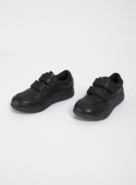 Black Double Strap Shoes