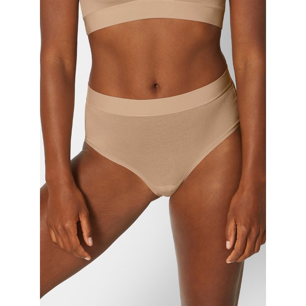 Buy SLOGGI Go Allround Beige Maxi Knickers One Size, Knickers