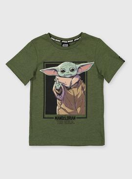 Star Wars Mandalorian Khaki T-Shirt