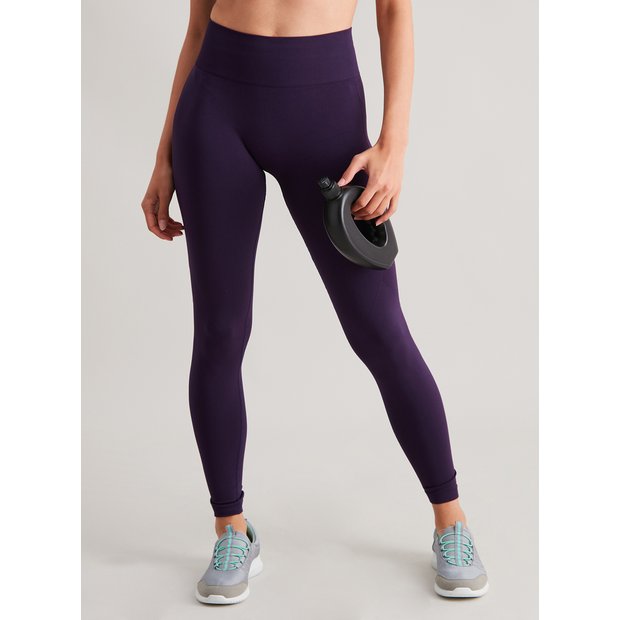 Purple Jersey Cord Leggings from Tu at Sainsbury's ! Your Online