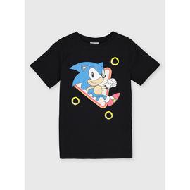 Sonic The Hedgehog Black T-Shirt