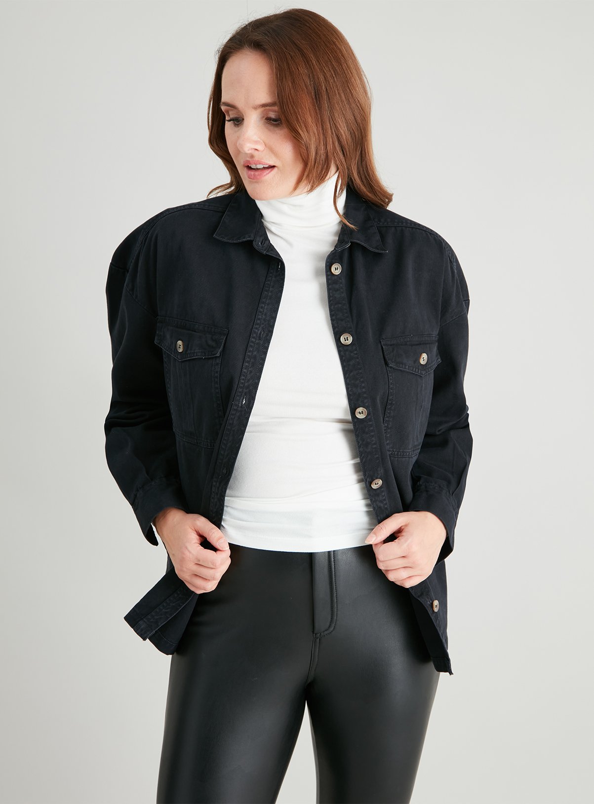 bcbg utility jacket