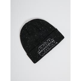 Star Wars Black Beanie Hat - One Size