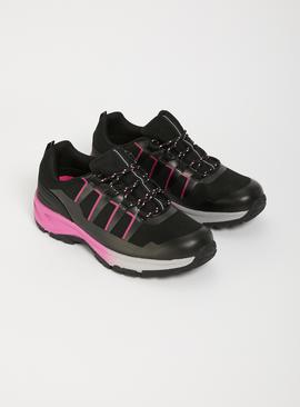 Women's Family Black Waterproof Hiker Shoes