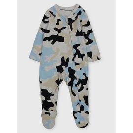 Baby Family Camouflage Sleepsuit