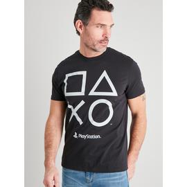 PlayStation Black Crew Neck T-Shirt