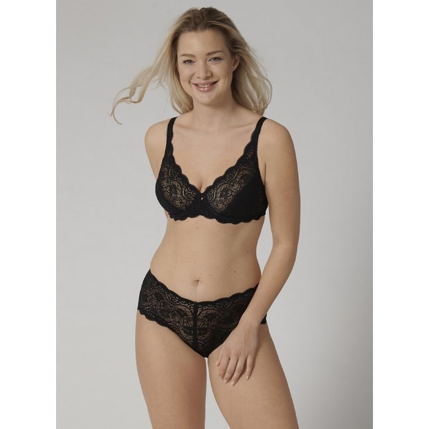 Buy TRIUMPH Black Amourette 300 Bra 42D, Bras