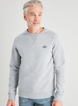 Grey Marl Crew Neck Sweatshirt
