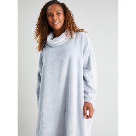 Unisex Grey Snuggle Blanket - One Size