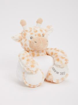 Giraffe Cuddly Toy & Snuggle Blanket - One Size