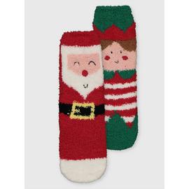 Christmas Cosy Socks 2 Pack