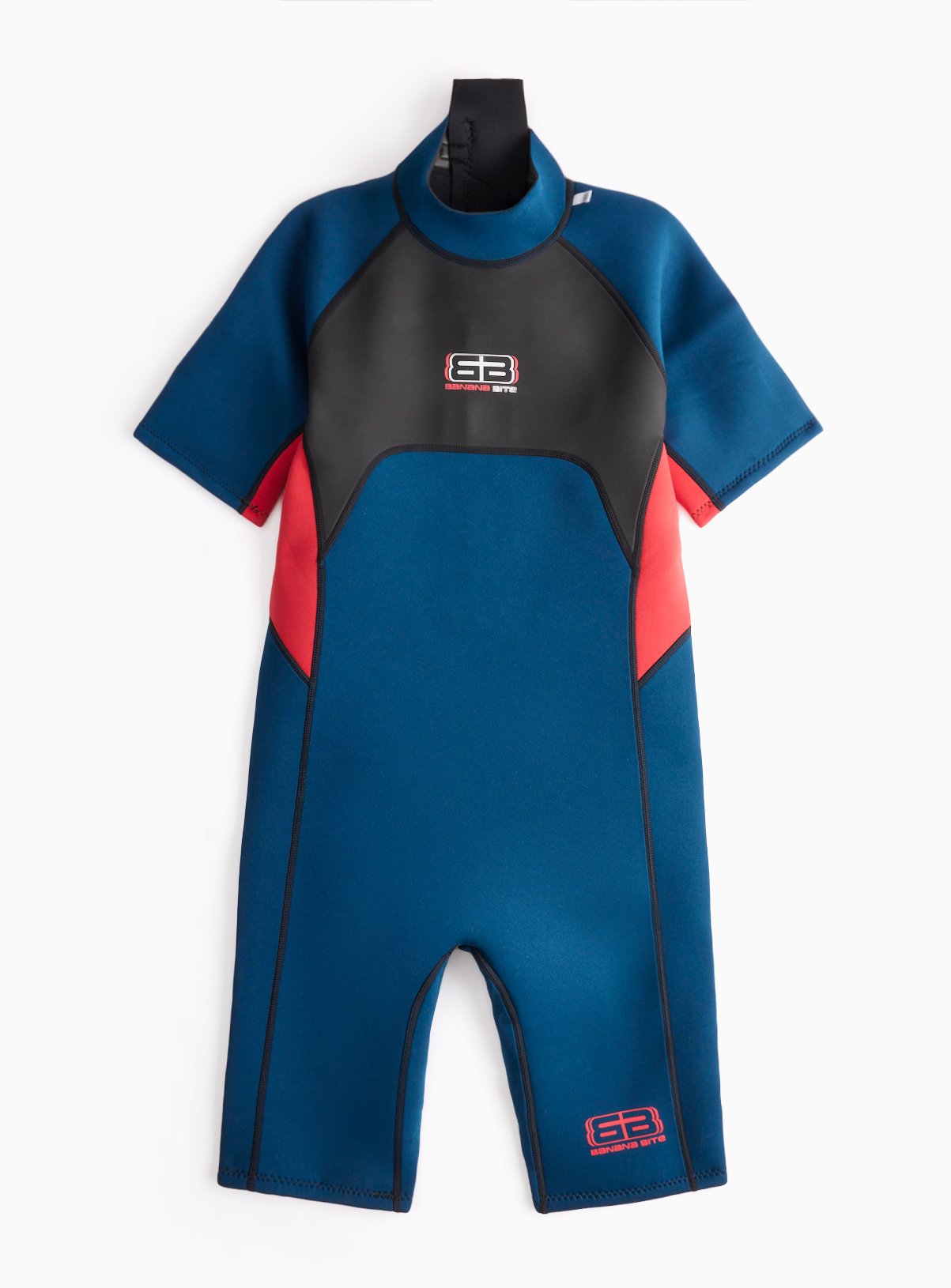 Banana Bite Men's Blue Shortie Wetsuit 