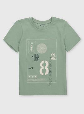 Green Tech Graphic T-Shirt