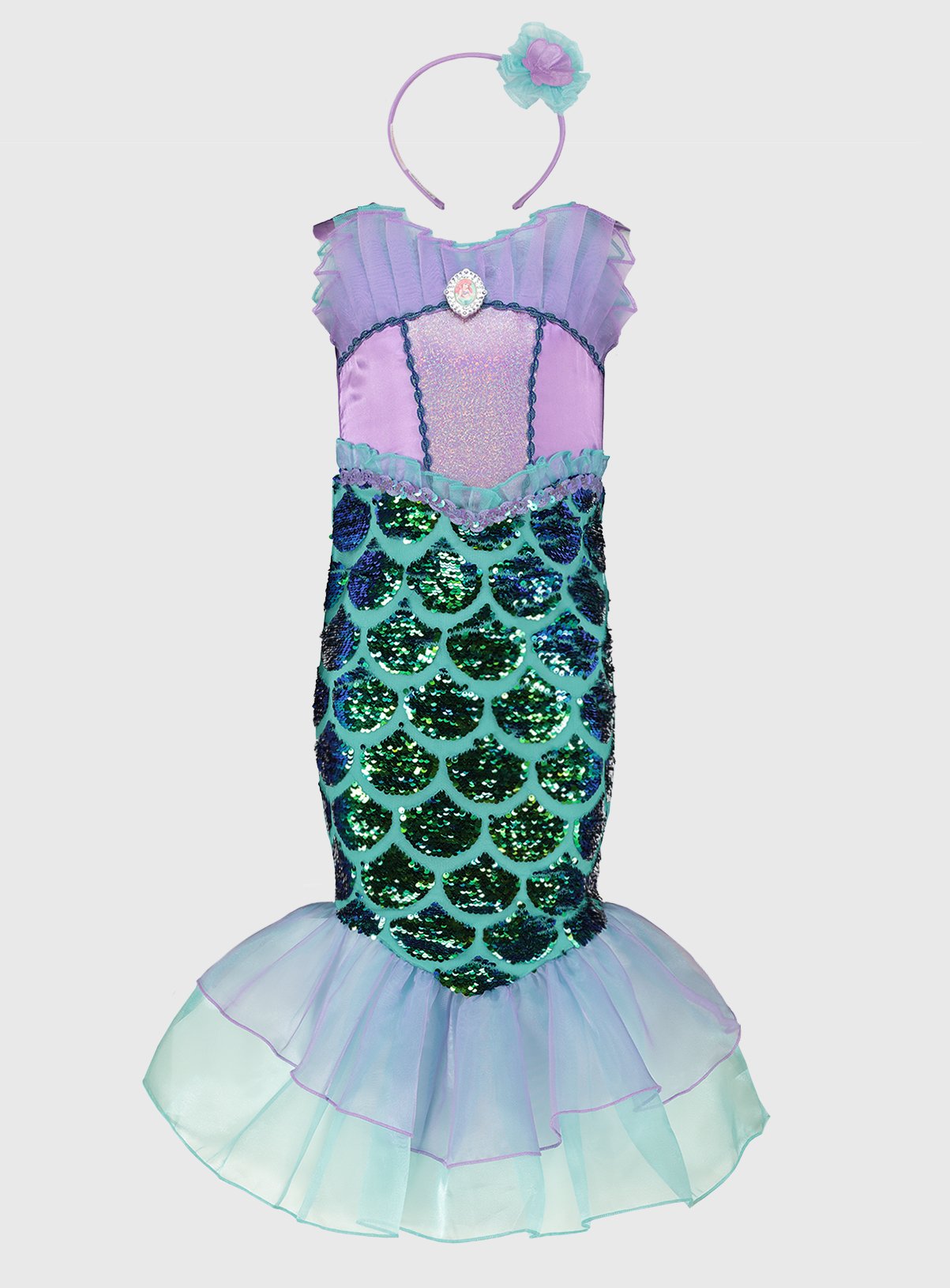 Buy Disney Lilac Ariel Costume 3-4 Years Kids fancy dress
