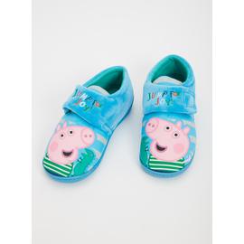 Peppa Pig George Blue Slippers