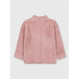 Pink Zip-Through Fleece