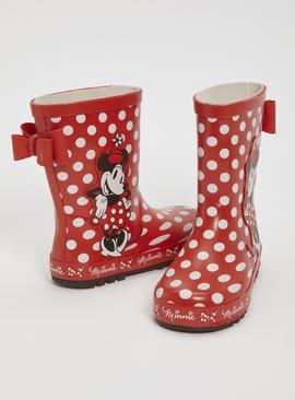 Disney Minnie Mouse Polka Dot Wellies