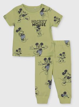 Disney Green Mickey Pyjamas