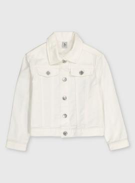 White Denim Jacket