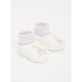 Peter Rabbit Lilac Sock Top Booties