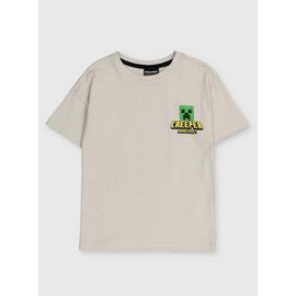Minecraft Creeper Front & Back Graphic T-Shirt