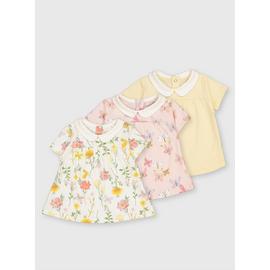 Floral & Butterfly T-Shirts 3 Pack