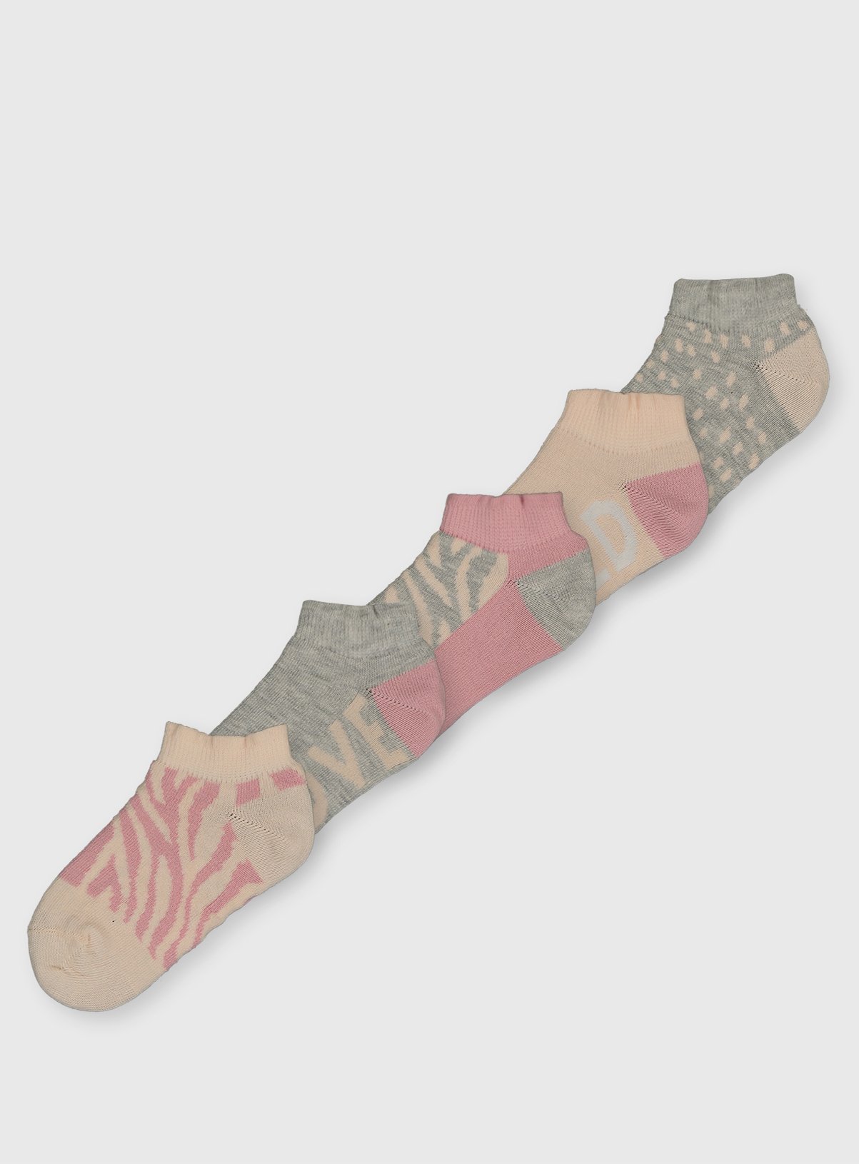 patterned trainer socks