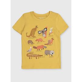 Yellow Australian Animals T-Shirt